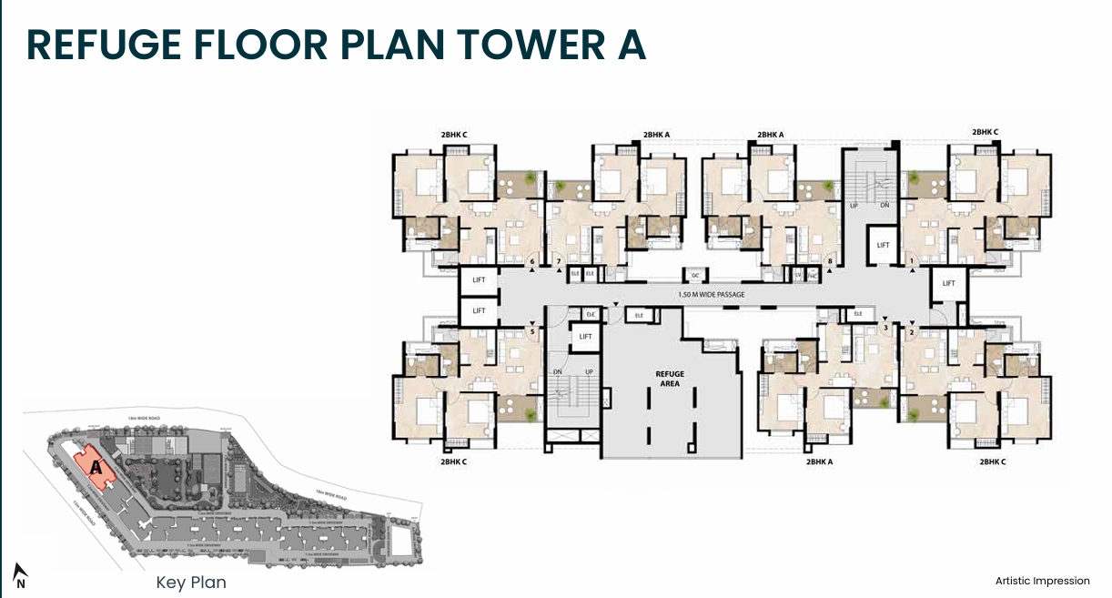 flat for sale in Happinest