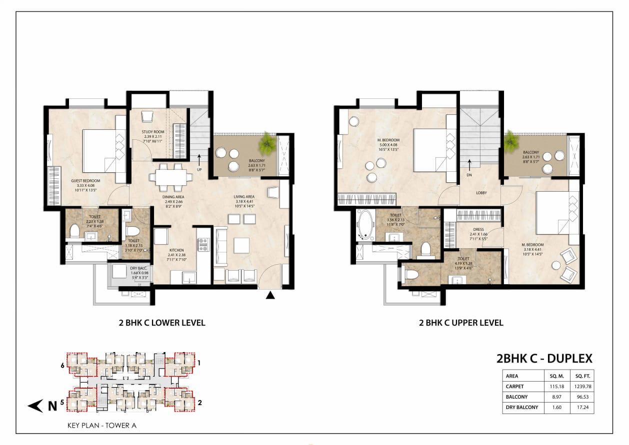 flat for sale in Happinest