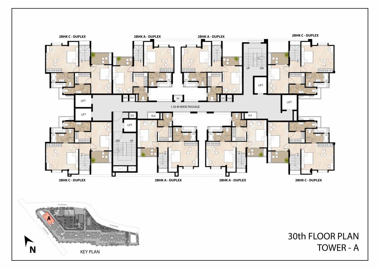 flat for sale in Happinest