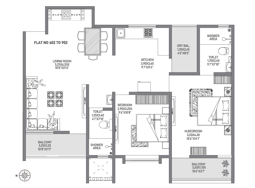 flat for sale in Jhamtani