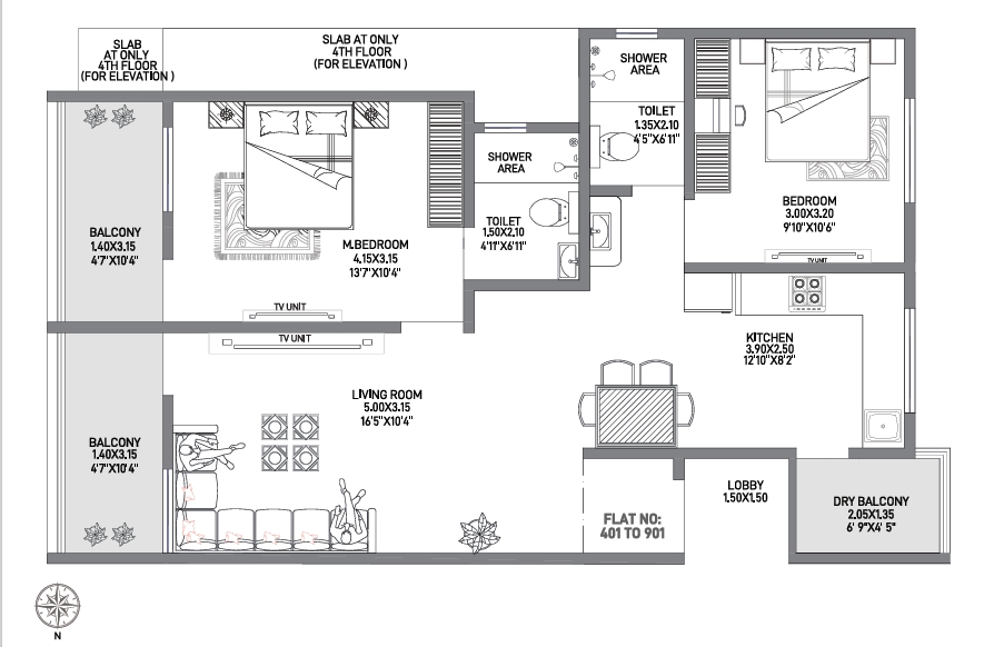 flat for sale in Jhamtani
