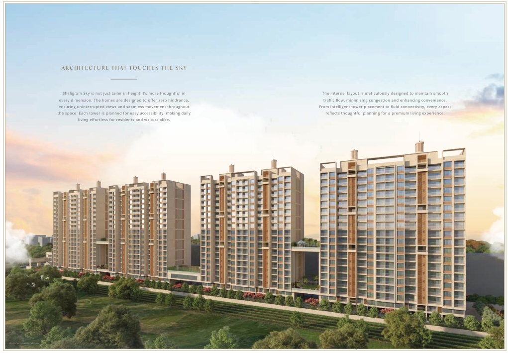 flat for sale in Shaligram-Sky