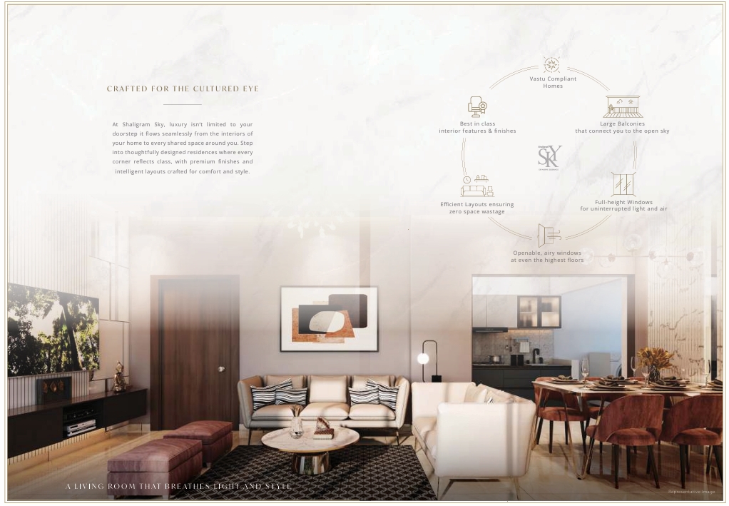 flat for sale in Shaligram-Sky